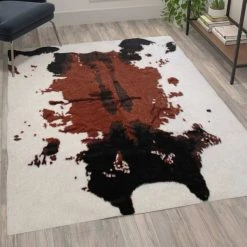 Flash Furniture Brown 5x7 Faux Cowhide Print Indoor Area Rug -Rugs&Mats Official Shop Belnick20LLC YTGxxRGC31523xx57xxBNxxGGxxLS2xx1a8dbc
