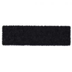 Flash Furniture Black 2x7 Round Fluffy Faux Fur Area Rug -Rugs&Mats Official Shop Belnick20LLC YTGxxRGS1917xx27xxBKxxGGxx6725ce