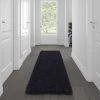 Flash Furniture Black 2x7 Round Fluffy Faux Fur Area Rug -Rugs&Mats Official Shop Belnick20LLC YTGxxRGS1917xx27xxBKxxGGxxLSxxa0e20e