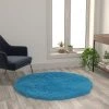 Flash Furniture Turquoise 5x5 Round Fluffy Faux Fur Area Rug -Rugs&Mats Official Shop Belnick20LLC YTGxxRGS1917xx55xxTQxxGGxxLSxx86efe1