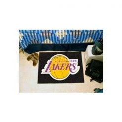 Fanmats, Llc FanMats NBA Los Angeles Lakers Starter Rug 1/4" Thick 1.5' x 2.5'