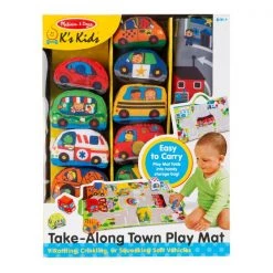 Melissa & Doug Take-Along Town Play Mat -Rugs&Mats Official Shop Educators20Resource LCI9214xx1