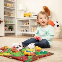 Melissa & Doug Take-Along Farm Play Mat -Rugs&Mats Official Shop Educators20Resource LCI9216xx4