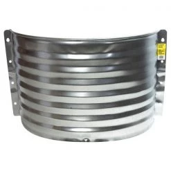 Amerimax 24 in. H X 37 in. W Galvanized Steel Area Wall