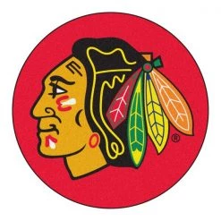 Fanmats Chicago Blackhawks Puck Mat