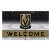 Fanmats NHL Vegas Golden Knights Rubber Door Mat 18in. x 30in.