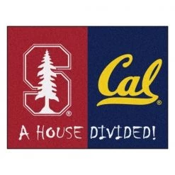 Fanmats Stanford-Cal House Divided Rug