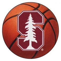 Fanmats Stanford Basketball Mat, 27" dia.