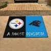 Fanmats Steelers-Panthers House Divided Rug