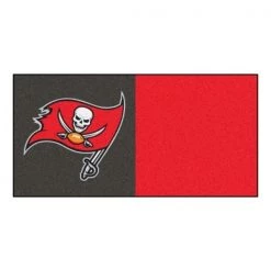 Fanmats Tampa Bay Buccaneers Carpet Tiles, PK20