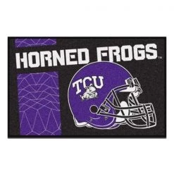 Fanmats TCU Uniform Starter Rug, 19"x30"