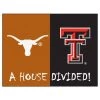 Fanmats Texas-Texas Tech House Divided Rug