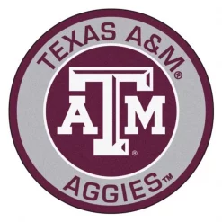 Fanmats Texas A/M Roundel Mat, 27" dia.