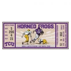 Fanmats Texas Christian University Ticket Runner