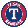 Fanmats Texas Rangers Roundel Mat, 27" dia. -Rugs&Mats Official Shop Grainger G5665900