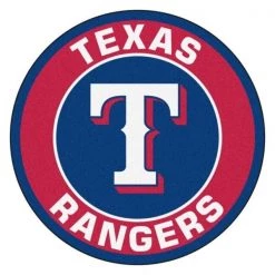 Fanmats Texas Rangers Roundel Mat, 27" dia.
