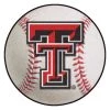 Fanmats Texas Tech Baseball Mat, 27" dia. -Rugs&Mats Official Shop Grainger G5666180