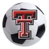 Fanmats Texas Tech Soccer Ball, 27" dia. -Rugs&Mats Official Shop Grainger G5666269