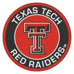 Fanmats Texas Tech Roundel Mat, 27" dia.
