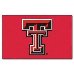 Fanmats Texas Tech Ulti-Mat, 5 ft.x8 ft.