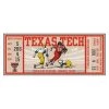 Fanmats Texas Tech University Ticket Runner -Rugs&Mats Official Shop Grainger G5666409