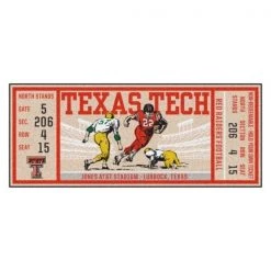 Fanmats Texas Tech University Ticket Runner