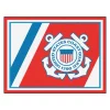 Fanmats U.S. Coast Guard, 8 ft.x10 ft. Rug -Rugs&Mats Official Shop Grainger G5668262