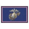 Fanmats U.S. Marines, 4 ft.x6 ft. Rug -Rugs&Mats Official Shop Grainger G5668341