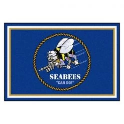 Fanmats U.S. Navy, 8 ft.x10 ft. Rug