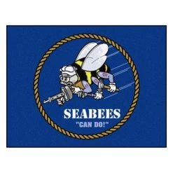 Fanmats U.S. Navy All-Star Mat, 33.75"x42.5"