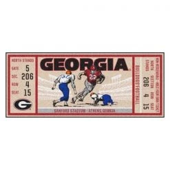 Fanmats University of Georgia Ticket Runner