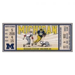 Fanmats University of Michigan Ticket Runner