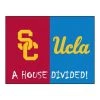Fanmats USC-UCLA House Divided Rug -Rugs&Mats Official Shop Grainger G5670898