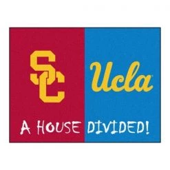Fanmats USC-UCLA House Divided Rug