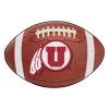 Fanmats Utah Football Rug, 20.5"x32.5" -Rugs&Mats Official Shop Grainger G5671053
