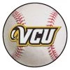 Fanmats VCU Baseball Mat, 27" dia. -Rugs&Mats Official Shop Grainger G5672797