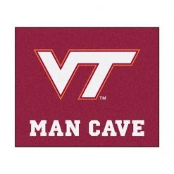 Fanmats Virginia Tech Man Cave Tailgater Rug