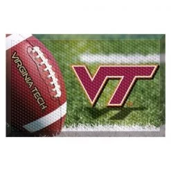Fanmats Virginia Tech Scraper Mat, 19"x30", Ball