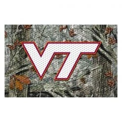Fanmats Virginia Tech Scraper Mat, 19"x30", Camo