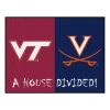 Fanmats Virginia Tech-Virginia House Divided Rug -Rugs&Mats Official Shop Grainger G5673713