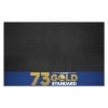 Fanmats Warriors 73 Grill Mat, 26"x42" -Rugs&Mats Official Shop Grainger G5674048