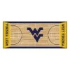 Fanmats West Virginia Basketball Court Runner -Rugs&Mats Official Shop Grainger G5675420