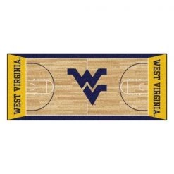 Fanmats West Virginia Basketball Court Runner