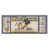 Fanmats West Virginia University Ticket Runner -Rugs&Mats Official Shop Grainger G5675588