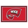 Fanmats Western Kentucky, 4 ft.x6 ft. Rug -Rugs&Mats Official Shop Grainger G5675883