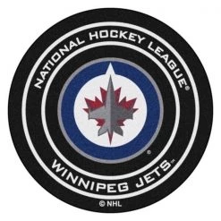 Fanmats Winnipeg Jets Puck Mat, 27" dia.