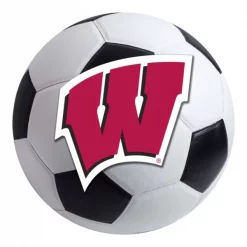 Fanmats Wisconsin Soccer Ball, 27"