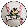 Fanmats Wright State Baseball Mat, 27" dia.