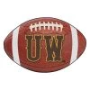 Fanmats Wyoming Football Rug, 20.5"x32.5"