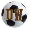 Fanmats Wyoming Soccer Ball, 27" dia. -Rugs&Mats Official Shop Grainger G5678108